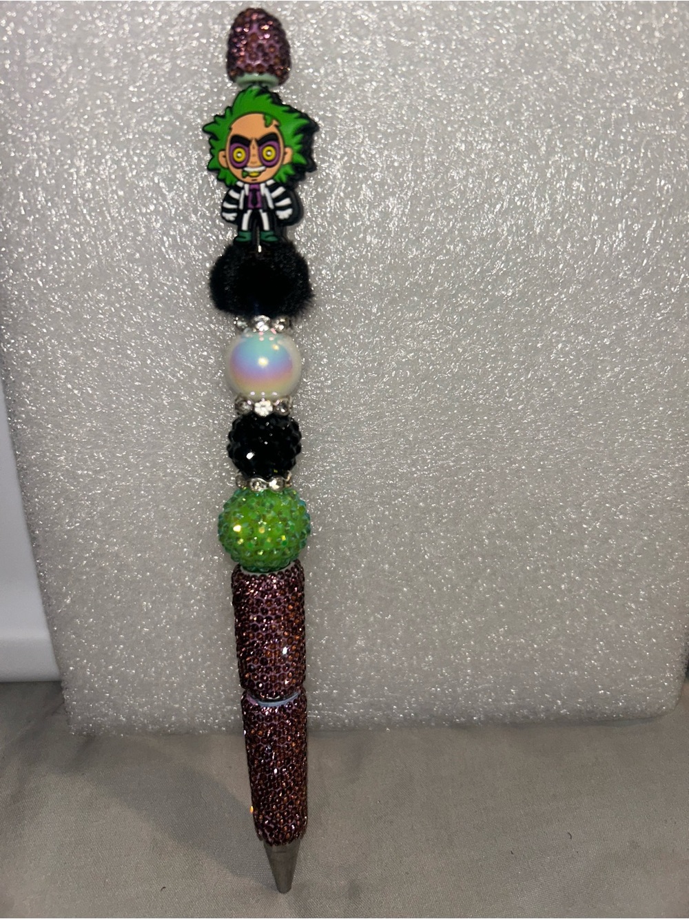 Beetle juice beaded pen